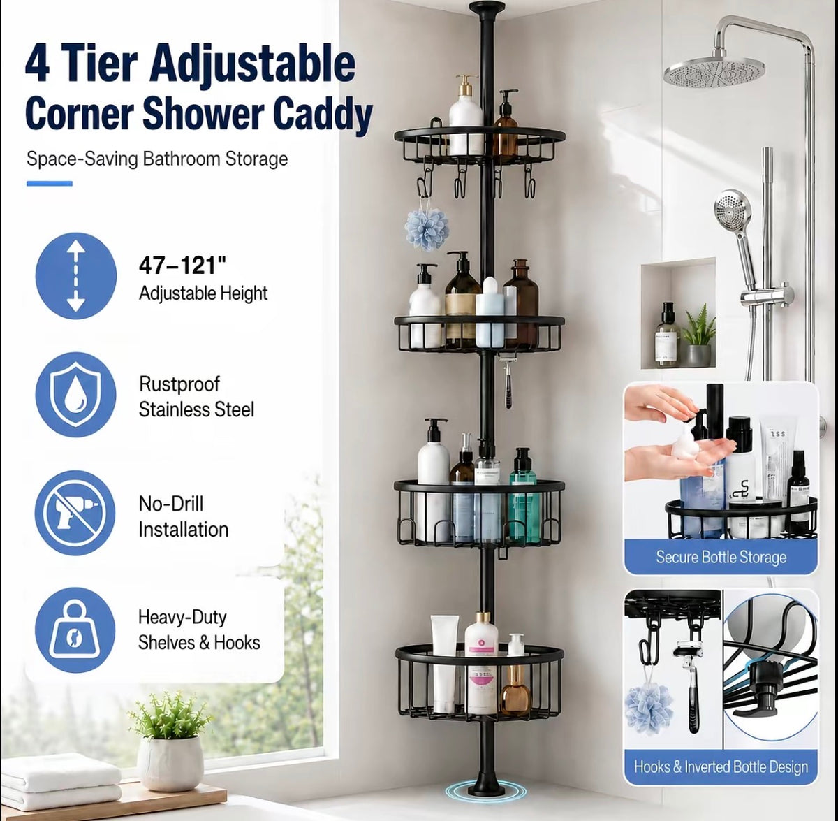 Rinsyra™ Shower Caddy